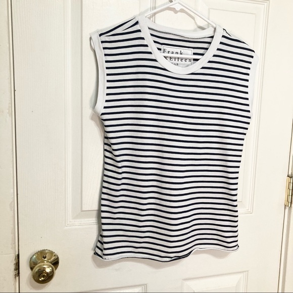 Frank Eileen Tops Frank And Eileen Vintage Muscle Tee Stripedheritage Jersey Size Extra Small Poshmark